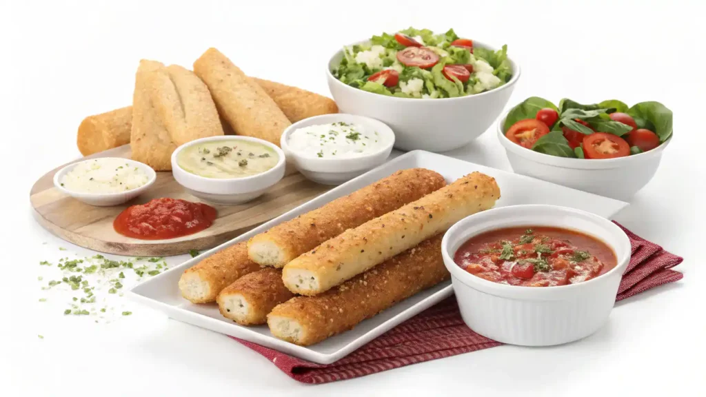 Different serving suggestions for Bosco Sticks.