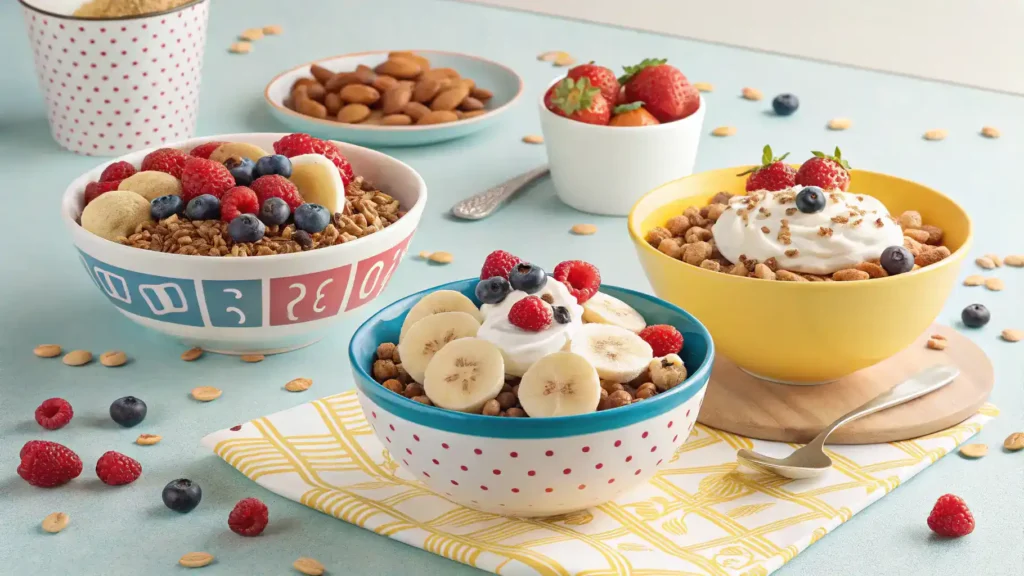 Creative serving ideas for Pops Cereal.