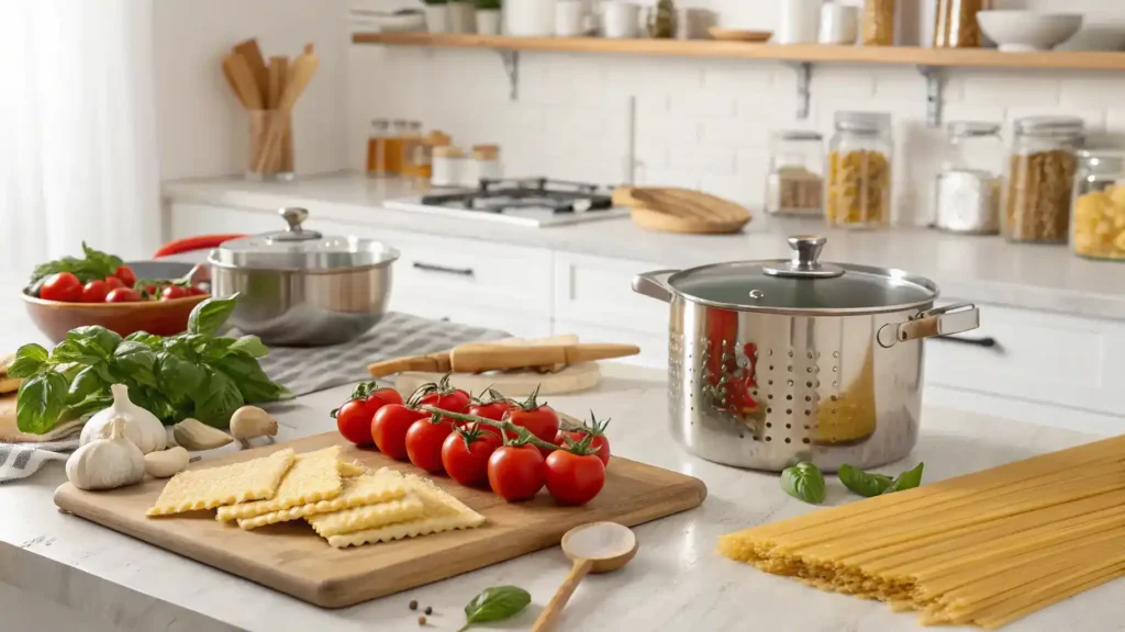 Pro tips for making the perfect mafaldine pasta.