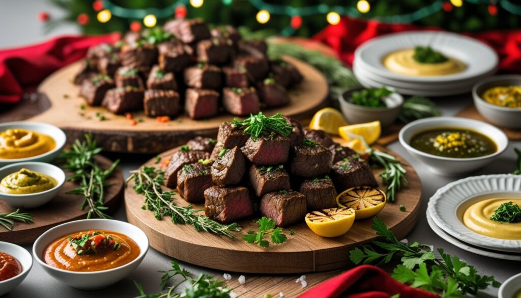 Creative serving ideas for Steak Bites.
