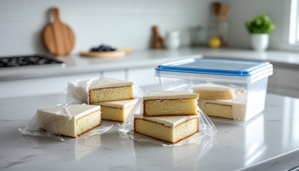 Storage methods for leftover smash cake.