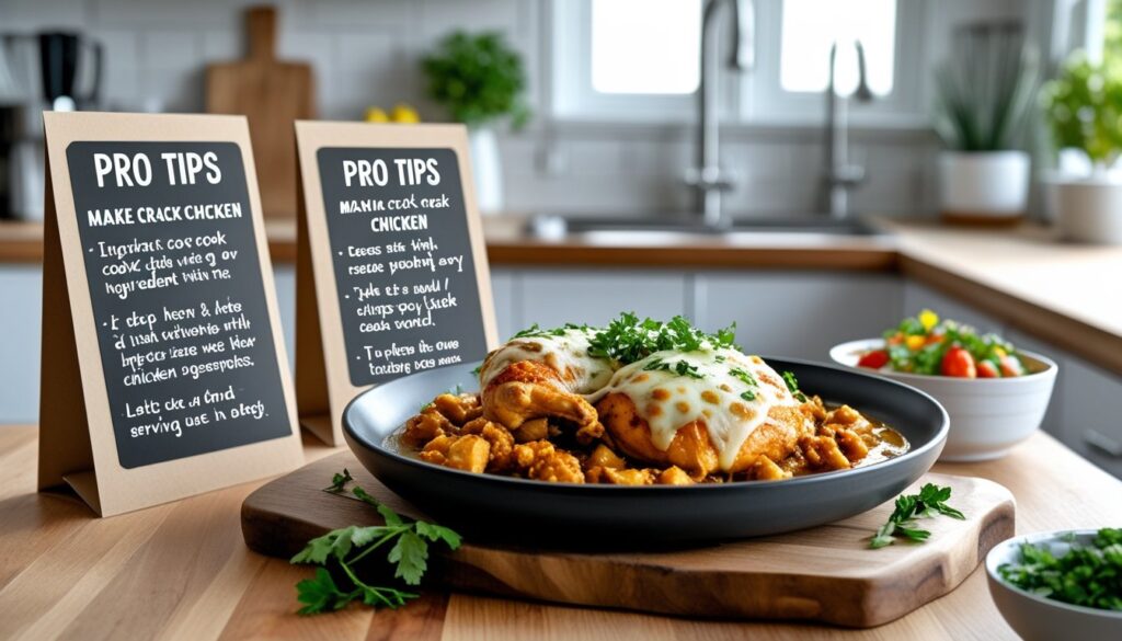 Pro tips for making the best crack chicken recipe.
