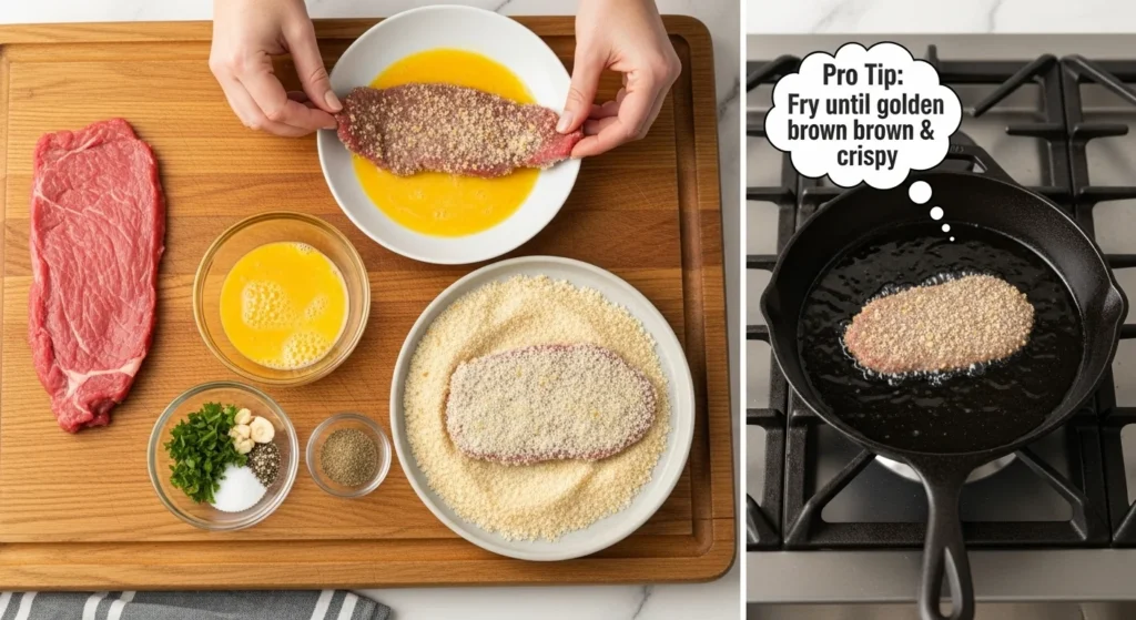Pro tips for making the perfect Beef Milanesa.