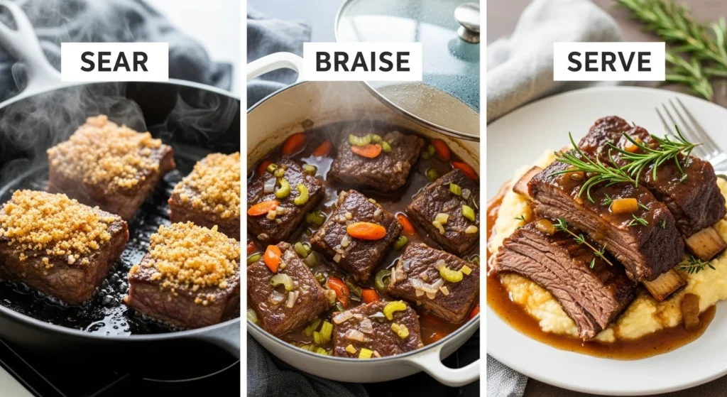 Pro tips for making the best boneless short ribs.